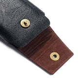 New Design Leather Cover Vertical Belt Case with Magnetic Closure for LG LMX420BMW K Series K12+ (2019) - Black
