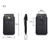 New Design Leather Cover Vertical Belt Case with Magnetic Closure for POCO M2 Pro (2020)