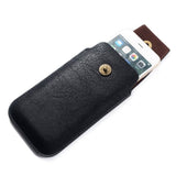 New Design Leather Cover Vertical Belt Case with Magnetic Closure for KALLEY SILVER MAX (2020)