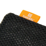 Nylon Mesh Pouch Bag with Chain and Loop Closure for Samsung W22 5G (2021)