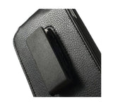 Magnetic holster case belt clip rotary 360 for HTC Wildfire X (2019) - Black