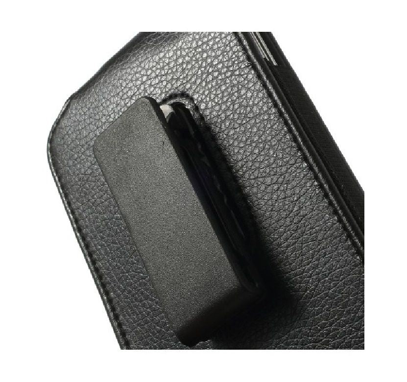 Magnetic holster case belt clip rotary 360 for Motorola One Action (2019) - Black