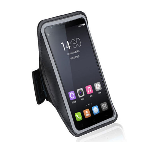 Armband Professional Cover Neoprene Waterproof Wraparound Sport with Buckle for Motorola G8 Optimo Maxx (2020) - Black