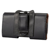 Case Holster belt clip smooth synthetic leather horizontal for Cubot King Kong Mini2 (2020)