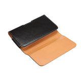Executive Holster Magnetic Leather Case Belt Clip Rotary 360º for BBK Vivo Y93 Lite (2019) - Black