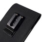 New Design Case Metal Belt Clip Vertical Textile and Leather for Nokia 6.2 (2019) - Black