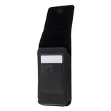 New Design Case Metal Belt Clip Vertical Textile and Leather for ZTE Blade A622 (2019) - Black