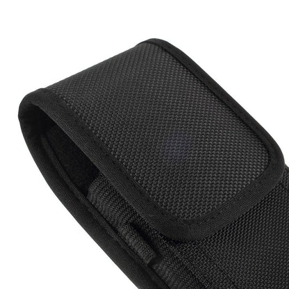 Case Cover Belt with Two Vertical and Horizontal Belt Loops in Nylon for Tecno Pop 3 (2019) - Black