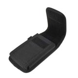 Case Cover Belt with Two Vertical and Horizontal Belt Loops in Nylon for Hisense Infinity H40 Rock - Black