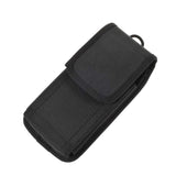 Case Cover Belt with Two Vertical and Horizontal Belt Loops in Nylon for STK Life Plus S (2019) - Black