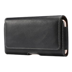 Holster Horizontal Leather with Belt Loop New Design for Tcl A30 (2021)