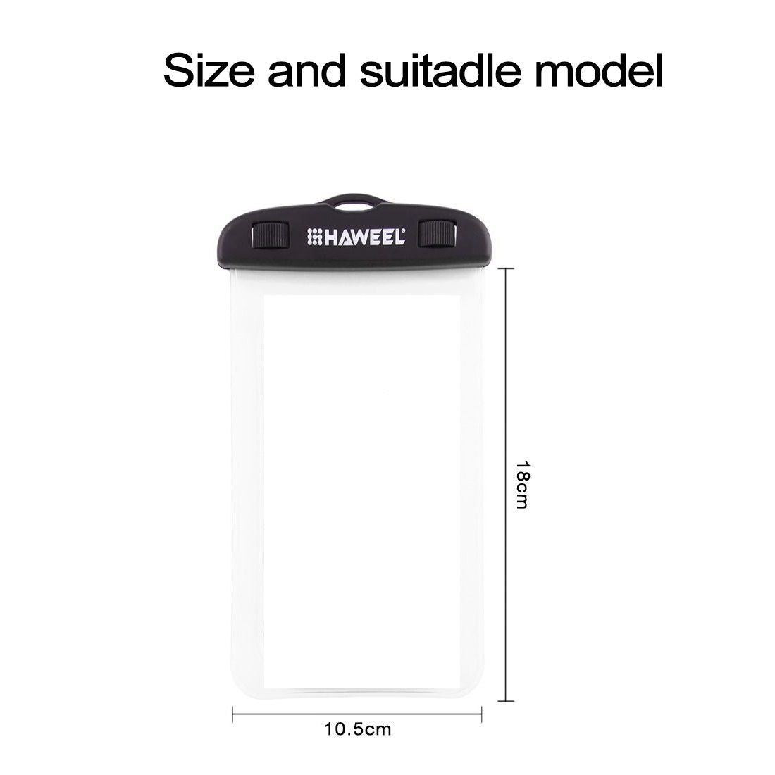 Waterproof Aquatic Beach Protective Case 30M Underwater Bag for Huawei Mate Xs 2 (2022)