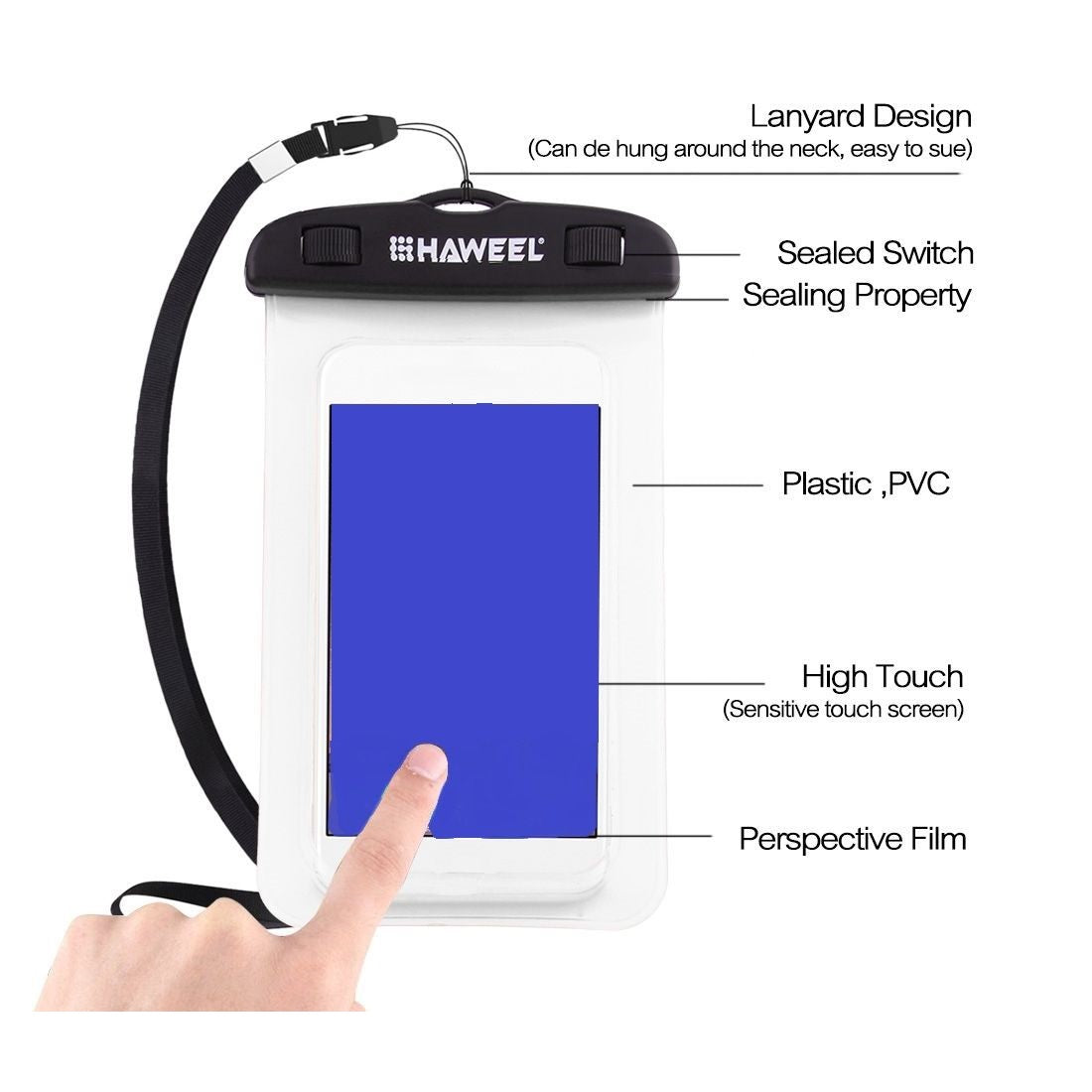 Waterproof Aquatic Beach Protective Case 30M Underwater Bag for Oppo Realme Gt2 5G (2022)