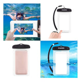 Waterproof Aquatic Beach Protective Case 30M Underwater Bag for Sharp Aquos Sense6 (2021)