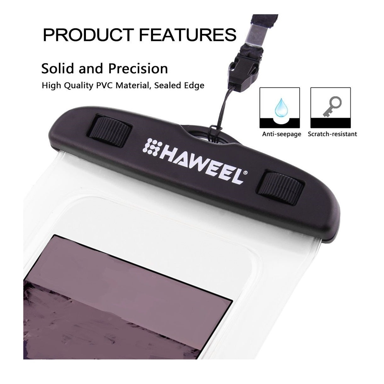 Waterproof Aquatic Beach Protective Case 30M Underwater Bag for Honeywell CT40HC (2020)