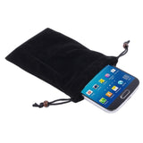 Case Cover with Chain and Loop Closure Soft Cloth Flannel Carry Bag for Xiaomi Poco X3 NFC (2020)