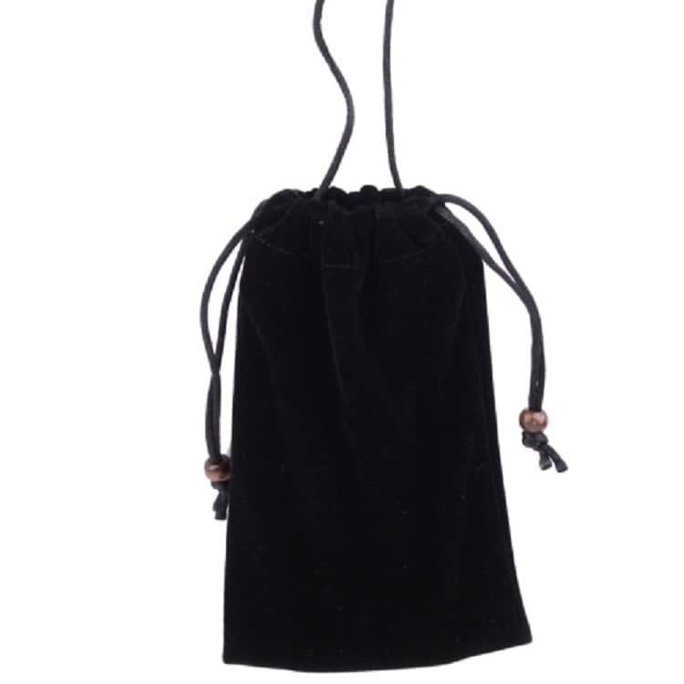Case Cover with Chain and Loop Closure Soft Cloth Flannel Carry Bag for Conquest S21 5G (2021)