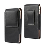 Vertical Leather Holster with Belt Loop for Huawei Honor Magic 4 Pro (2022)