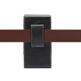 New Design Vertical Leather Holster with Belt Loop for Motorola Moto E (2020)