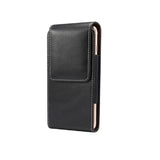 Vertical Leather Holster with Belt Loop for Huawei Honor X30I (2021) 