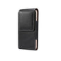Vertical Leather Holster with Belt Loop for Tecno Camon 18 (2021)