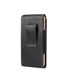 Vertical Leather Holster with Belt Loop for Gionee P12 (2020)