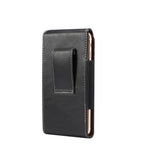 Vertical Leather Holster with Belt Loop for Motorola Edge 30 Fusion (2022)