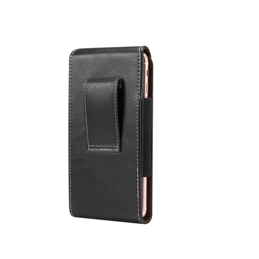 New Design Vertical Leather Holster with Belt Loop for Tecno Mobile Spark 5 (2020)