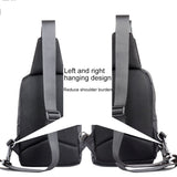 Backpack Waist Shoulder bag Nylon compatible with Ebook, Tablet and for Vivo Y5s (2019) - Black