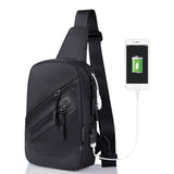 Backpack Waist Shoulder bag Nylon compatible with Ebook, Tablet and for SAMSUNG GALAXY TAB A 8.0 (2019) - Black