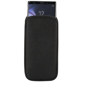 Soft Pouch Case Neoprene Waterproof and Shockproof Sock Cover, Slim Carry Bag for Ulefone Note 12P (2021)