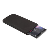Soft Pouch Case Neoprene Waterproof and Shockproof Sock Cover, Slim Carry Bag for Nokia C300 (2023)