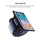Professional Cover Neoprene Armband Sport Walking Running Fitness Cycling Gym for QiKU Phone Q Luna Youth Edition 4G - Black