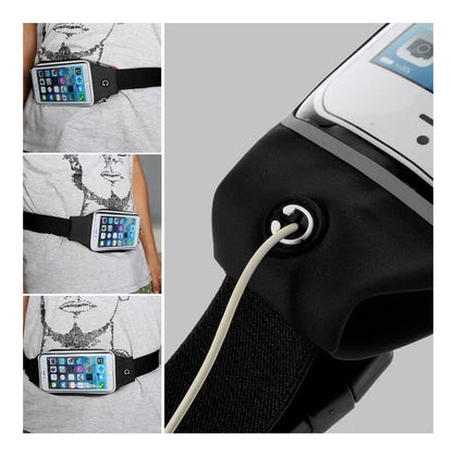 Case Belt Bag Reflective with Touch Screen for Running Walking Hiking Jogging Waist Pack Waterproof Fanny Pack Pouch for Samsung Galaxy A32 4G (2021)