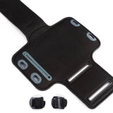 Professional Cover Neoprene Waterproof Armband Wraparound Sport with Buckle for Vivo iQOO 3 (2020) - Black