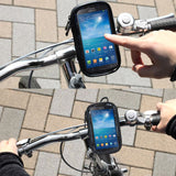Professional Support for Bicycle Handlebar and Rotatable Waterproof Motorcycle 360º for Samsung Galaxy M21 (2020) - Black