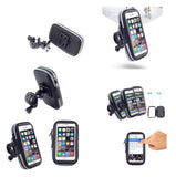 Professional Reflective Support for Bicycle Handlebar and Rotatable Waterproof Motorcycle 360 for iPhone 11 (2019) - Black
