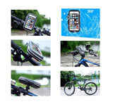 Professional Reflective Support for Bicycle Handlebar and Rotatable Waterproof Motorcycle 360 for LG V50S ThinQ 5G (2019) - Black