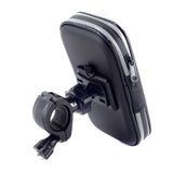 Professional Reflective Support for Bicycle Handlebar and Rotatable Waterproof Motorcycle 360 for PLANET COMPUTERS COSMO COMMUNICATOR (2019) - Black
