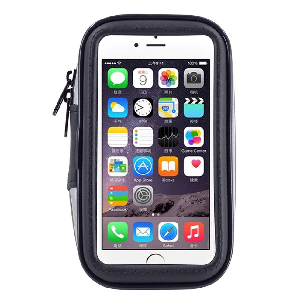 Professional Reflective Support for Bicycle Handlebar and Rotatable Waterproof Motorcycle 360 for Elephone A7H (2019) - Black