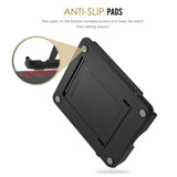 Holder Desk Adjustable Multi-angle Folding Desktop Stand for Smartphone and Tablet for AZUMI A50C (2019) - Black