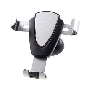 Gravity Air Vent Phone Car Mount Holder with Clip for SAMSUNG GALAXY A9 PRO (2019) - Black