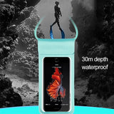 Waterproof Submersible Cover Beach Pool Kayak Diving Swimming Fishing for ITEL A14 Max (2019) - Black 