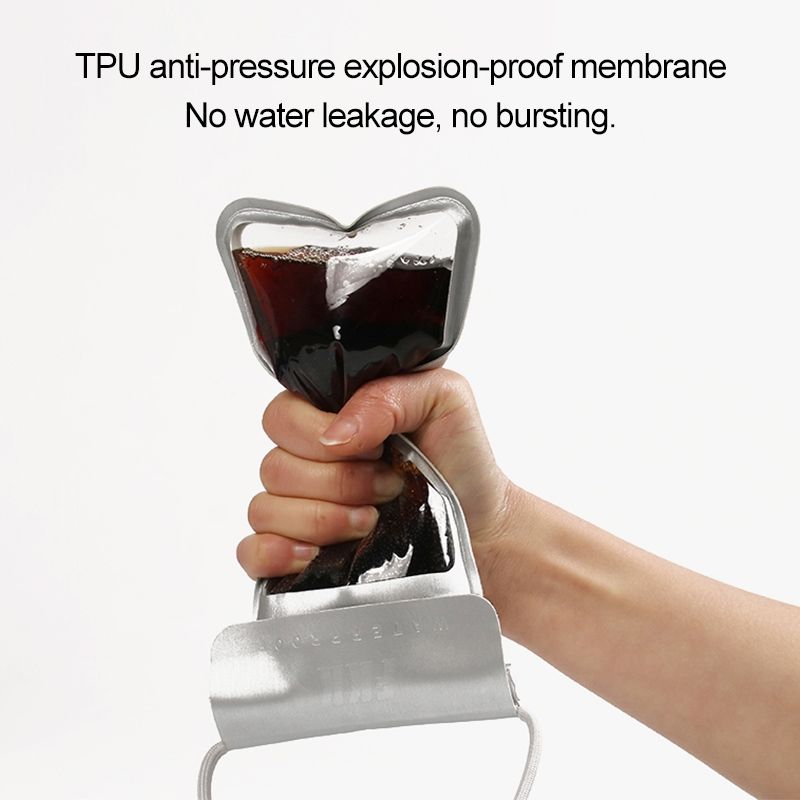 Waterproof Submersible Cover Beach Pool Kayak Diving Swimming Fishing for Infinix Smart 3 Plus (2019) - Black 