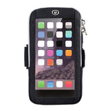 Waterproof Reflective Armband Case with Touchscreen with 2 Compartments Sport Running Walking Cycling Gym for LG Zone 4