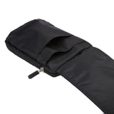 Multi-functional Belt Wallet Stripes Pouch Bag Case Zipper Closing Carabiner for Infinix Zero 8 (2020)