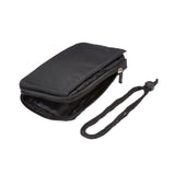 Multi-functional Belt Wallet Stripes Pouch Bag Case Zipper Closing Carabiner for Huawei Mate 40 RS (2020)